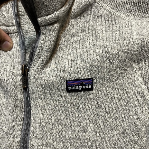 Patagonia Jacket Womens XS Grey Better Sweater Full Zip - Picture 3 of 5